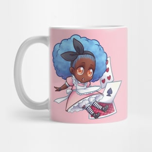 Alice with cards Mug